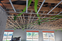 Système de ventilation VMC double flux 800 m³/h pour hôpitaux et parcs, économe en énergie, à flux bidirectionnel flexible, pour une utilisation durable et une réduction des coûts.