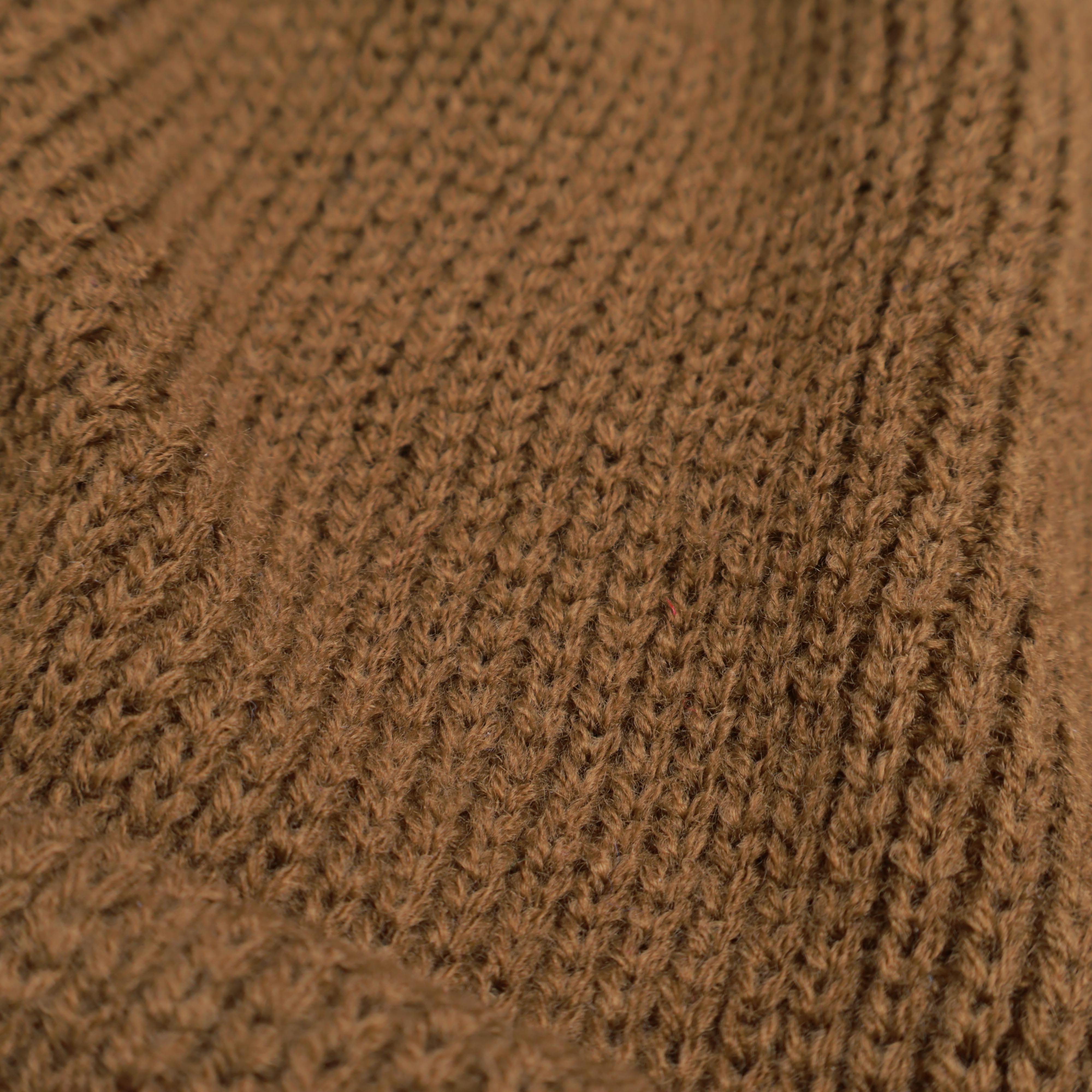 Rib-knit texture detail