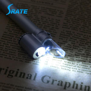 Slate 50xペン型ポケット顕微鏡LEDライト付きMG10085-5A3ミニ顕微鏡ライト付き - Product Image 3