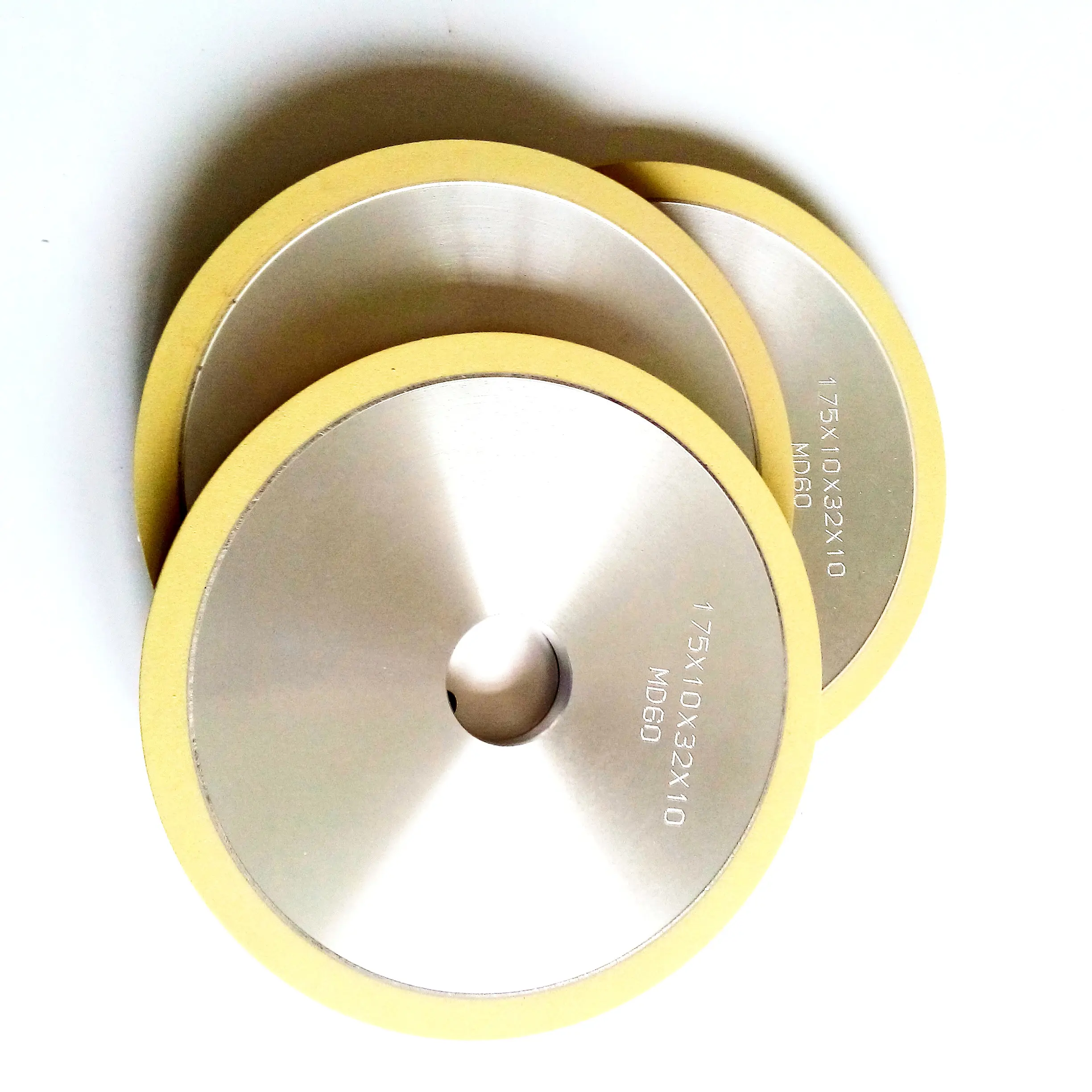 Roda de moagem vitrificada de diamante padrão 1a1, disco de cerâmica de diamante de esmerilhamento de forma plana, fornecedor da china