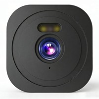 Caméra de sécurité intelligente WiFi sans fil Tuya Smart Life App 1080P pour fenêtre, stockage cloud et local sur carte TF, détection de mouvement