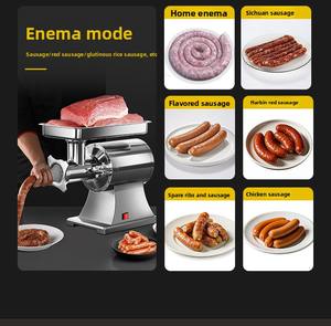 Tout Neuf Broyeur à Viande Électrique Commercial en Acier Inoxydable HC-12D/22D pour Usage Domestique, Agricole, Restaurant et Cuisine - Product Image 6