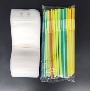 Poches Personnalisées en Plastique PE Jetables pour Jus et Boissons, avec Trou pour Paille, Emballage Transparent pour Eau, Liquides et Aliments - Product Image 6