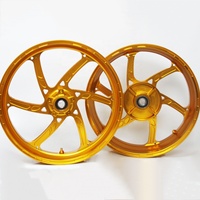 Ruedas de Motocicleta de Aleación de Aluminio Forjado de 17 Pulgadas, Ligeras y de Alta Resistencia, para BMW Serie S1000RR / F900 / R NineT