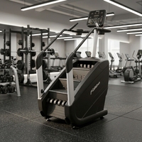 Appareil de cardio-training pour usage commercial : Simulateur d'escalade avec écran