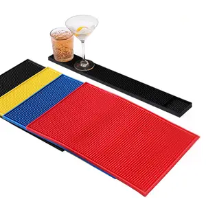 Alfombrilla de goma para Bar, accesorio para Bar, acepta logotipo y tamaño personalizados, gran oferta, 2023