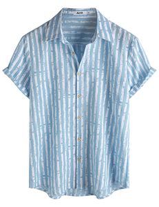 Camisa de Playa con Estampado Personalizado, Nuevo Estilo Unisex, Camisa Hawaiana Aloha, Ligera, Transpirable, Top de Verano, Venta al Por Mayor - Product Image 1