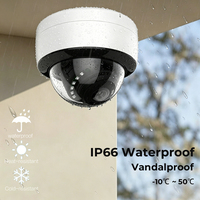 Caméra IP Dôme PoE Étanche 4K 8MP 5MP 4MP H.265 Détection Humaine Intelligente IA Vision Nocturne NVR Caméra de Sécurité Domestique CCTV 1 An