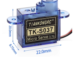 3.7g Servo, 4.3g accessori per aeromobili modello, 3.7G, 4.3G Mini Servo telecomando, Ultra-miniatura - Product Image 1