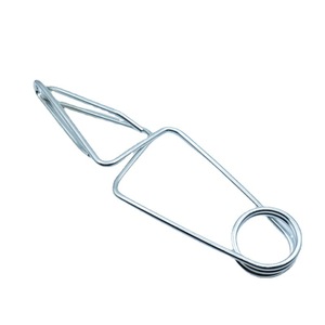 Tige de support à ressort sur mesure de forme spéciale en acier à ressort pour usage industriel, traitement de torsion gauche/droite L219 - Product Image 1