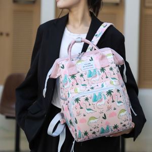 Hot <b>Sale</b> Printed Mommy Backpacks Lightweight Diaper Bag for Outdoor Travel Hospital - Product Image 4