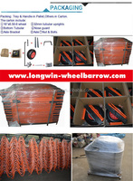 Fournisseur chinois de brouette de type australien WB8614 brouette électrique de jardin de bonne qualité avec kit moteur personnalisable OEM