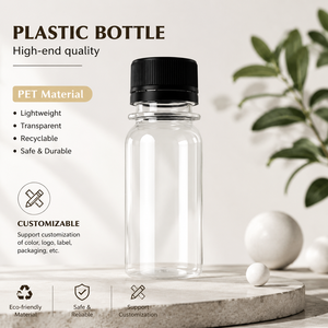 Botellas Pequeñas Vacías de PET para Jugo o Bebidas de 2oz/60ml-4oz/120ml con Tapa de Rosca para Envasado - Product Image 4