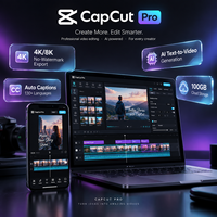 Abonnement en ligne d'un mois au logiciel CapCut Pro Account
