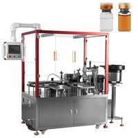 Machine de remplissage et de bouchage automatique de flacons en verre de 10 ml