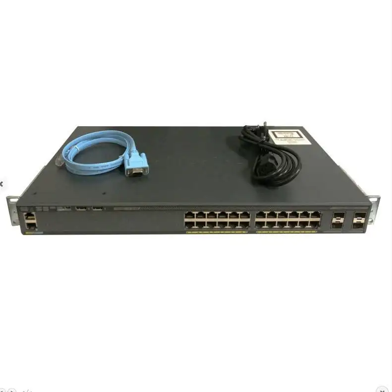 Ursprüngliches neues/gebrauchtes 24-Port-Gigabit-Ethernet-Netzwerk-Switch-WS-C2960X-24TS-L