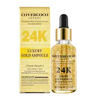 Private Label Korea Hautpflege 24K Gold Serum Haut aufhellung Ergänzungen Feuchtigkeit spendende Gesichts essenz Kosmetik Schönheits produkte