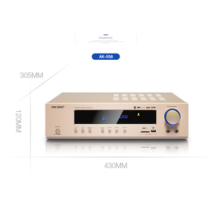 KYYSLB 800W Blueteeth Sound Amplifiers 5.1 220V Home Theater Ktv High Power AV Digital Hifi Subwoofer Amplifier <strong>Audio</strong> - Product Image 5