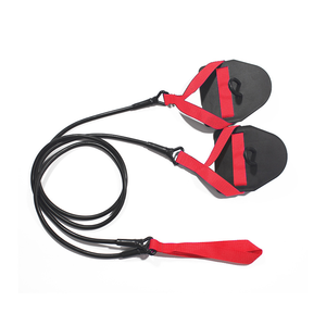 Juego de bandas de ejercicio de resistencia de natación de estilo libre profesional Dryland Powercord con paletas - Product Image 4