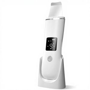 Esfoliador <span class=keywords><strong>Facial</strong></span> de Aço Inoxidável Removedor de Cravos 4 Modos Elétrico Portátil Ion Import EMS Máquina de Esfoliação <span class=keywords><strong>Facial</strong></span> Sonic - Product Image 3