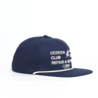 Gorra de 5 Paneles de Alta Calidad, Impermeable, con Logotipo Personalizado, Estilo Vintage, Visera Plana, sin Estructura, con Cuerda, para Bodas