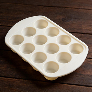 Grand bac à glaçons réutilisable en silicone, écologique, antiadhésif, sans danger pour les aliments, congélation rapide, démoulage facile, compatible congélateur, usage domestique - Product Image 3