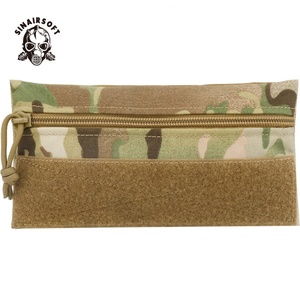 Bolsa de Almacenamiento Multifuncional para Accesorios de Exterior, Portátil, con Cremallera, Camuflaje, para Monedas, Llaves y Tarjetas, Hecha de Nailon Resistente para Camping - Product Image 3