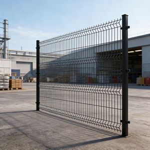 Panneau de clôture incurvé 3D pour les routes urbaines et les parcs publics, sert de barrières piétonnes et de zonage décoratif - Product Image 6