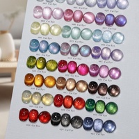 Kit de vernis gel UV effet œil de chat de luxe, 30 couleurs, flacons de 15 ml, séchage LED/UV en 30-60 secondes, facilement dissolvable, pour salon professionnel
