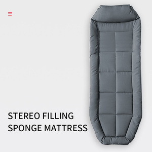 Simple et facile à recueillir le bureau de pause déjeuner escorte simple avec son propre lit pliant en métal matelas - Product Image 6