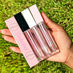 Tube de brillant à lèvres carré givré rose doré de 7 ml, conteneur vide pour huile à lèvres, boîte personnalisée avec logo pour emballage cosmétique - Product Image 5