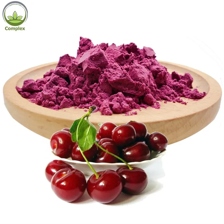 Chất lượng cao hữu cơ Cherry bột trái cây đóng băng khô Acerola Cherry bột