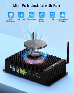Hystou, el más nuevo, Mini ordenador de escritorio, 8th Gen, Intel, <span class=keywords><strong>CPU</strong></span>, DDR4, sin ventilador, DP, USB, Com, Windows 10/11, Industrial, UE, AU - Product Image 5