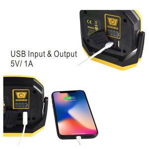 10W <span class=keywords><strong>600</strong></span> Lumens Power Bank 3 Modes d'éclairage Projecteur avec câble USB - Product Image 3