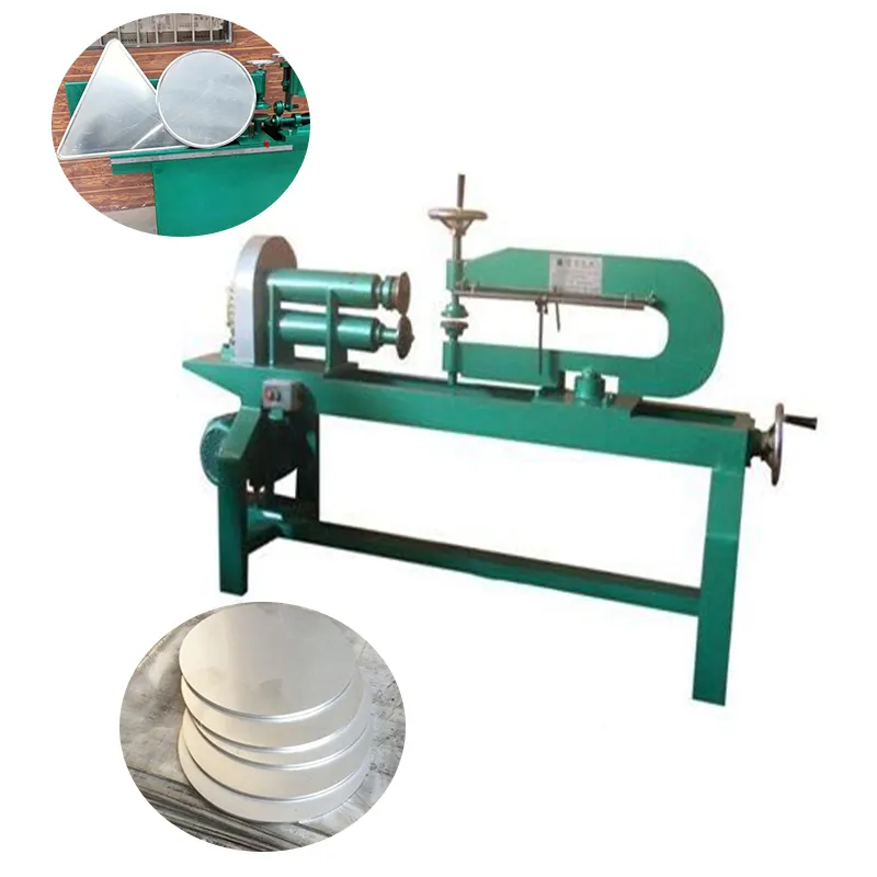 Metal plate round shape cutting machine Signage cut round machine Metal plate cut round equipment