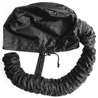 Bonnet de séchage rapide pour salon de coiffure, grande taille, en polyester, accessoire pour sèche-cheveux