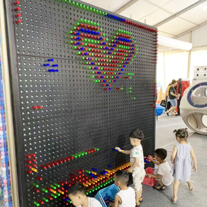 Per bambini muro palla <span class=keywords><strong>gioco</strong></span> morbido parco giochi per bambini centro scientifico museo con la palla piscina attrezzature parco divertimenti per il <span class=keywords><strong>gioco</strong></span> - Product Image 4