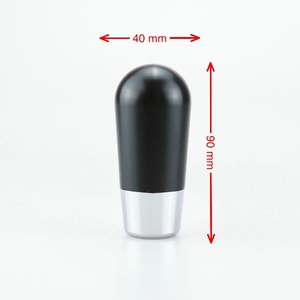 Accessoires auto manuels universels JDM Pommeau de levier de vitesse de transmission manuelle en résine avec logo personnalisé - Product Image 4