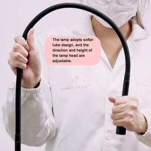 Lámpara UV para Extensiones de Pestañas Pinky Leem, Sistema de Lámpara LED con Altura Ajustable y Manguera Flexible para Extensiones de Pestañas - Product Image 5