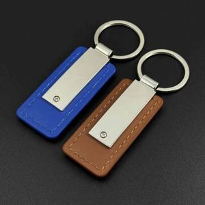 Porte-clés personnalisé en similicuir avec gravure laser de logo, sublimation, porte-clés de luxe en cuir PU pour voiture - Product Image 2