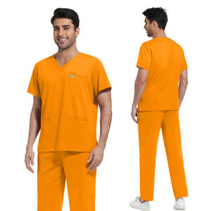 Pantalones Médicos Unisex Personalizados Más Vendidos, Pantalones de Trabajo <span class=keywords><strong>Modernos</strong></span> de Pierna Recta para <span class=keywords><strong>Hombre</strong></span>, Uniformes de Enfermería Elásticos al por Mayor - Product Image 2