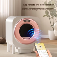 Caja de Arena Automática para Gatos, Dispositivo Sanitario para el Hogar, Fácil de Usar, para Gatos de Interior, Gestión Diaria de la Limpieza