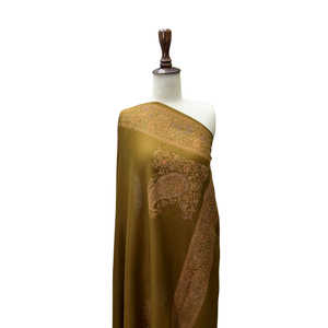 Custom Hand Stitched Embroidered <b>Shawl</b> Medium Border Premium Fabric OEM ODM Private Label Elegant Winter Fashion Factory Supply - Product Image 6