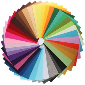 Feutre en microfibre tricoté de 1 mm d'épaisseur, 100 % polyester, résistant à l'abrasion, tissu doux, couture, quilting, travaux manuels, accessoires de bricolage - Product Image 1