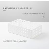 Caja de Almacenamiento Plegable Personalizada, Larga y Ancha, OEM ODM, Caja de Plástico de Gran Capacidad, Organizador para Hogar y Oficina, Almacenamiento de Juguetes en Venta