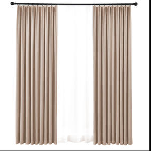 <span class=keywords><strong>Cortinas</strong></span> Xinlan <span class=keywords><strong>cortinas</strong></span> de lujo de terciopelo Beige <span class=keywords><strong>cortinas</strong></span> opacas para dormitorio sala de estar - Product Image 5