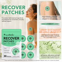 Acentiallabs Patch nutritionnel transdermique personnalisé avec complexe B et L-Glutamine, OEM, pour la récupération énergétique et le bien-être