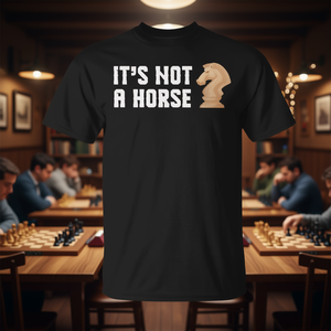 Camiseta It's Not A Horse Chess Player para entusiastas del ajedrez - Product Image 3