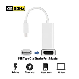 USB Loại <span class=keywords><strong>C</strong></span> để dp dp dp hiển thị <span class=keywords><strong>c</strong></span>ổng HD 8K 60Hz <span class=keywords><strong>4K</strong></span> 144Hz âm thanh video chuyển đổi bộ chuyển đổi <span class=keywords><strong>c</strong></span>áp 8k60hz cho máy tính bảng Máy Tính Xách Tay PC - Product Image 3