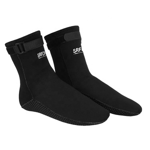 Calcetines de aleta de neopreno negro de 3mm para niños, impermeables, transpirables, para playa, voleibol, natación, botines, equipo de adivinación a la moda - Product Image 3